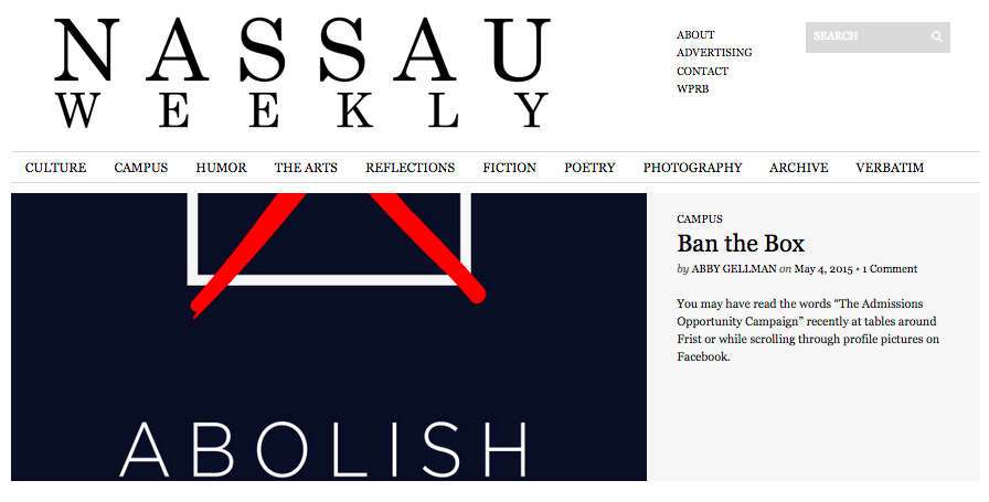 The Nassau Weekly